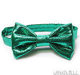 Bow Tie for Cats / Bow Tie for Dogs - Sparkly GREEN