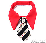 Red Business Tie for Dogs & Cats